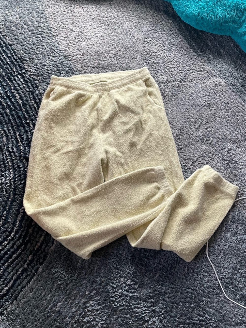 Brain Dead Cream Terry Sweatpants